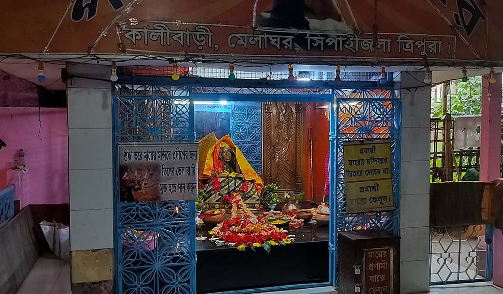 Pagli Masi Temple of Melaghar Tripura